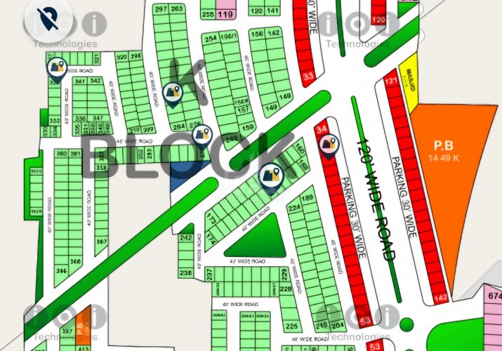 5 Marla Plot for sale in Phase 2 - K Block Commercial, Bahria Orchard, Lahore - (ID-16708)