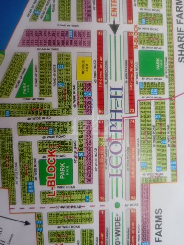 6 Marla Plot for sale in Phase 2 - L Block Commercial, Bahria Orchard, Lahore - (ID-16816)