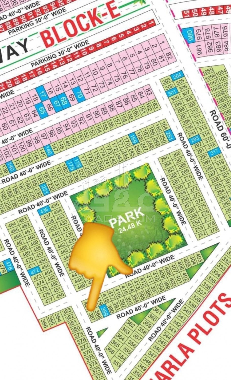 5 Marla Plot for sale in Phase 2 - E Block, Bahria Orchard, Lahore - (ID-16857)