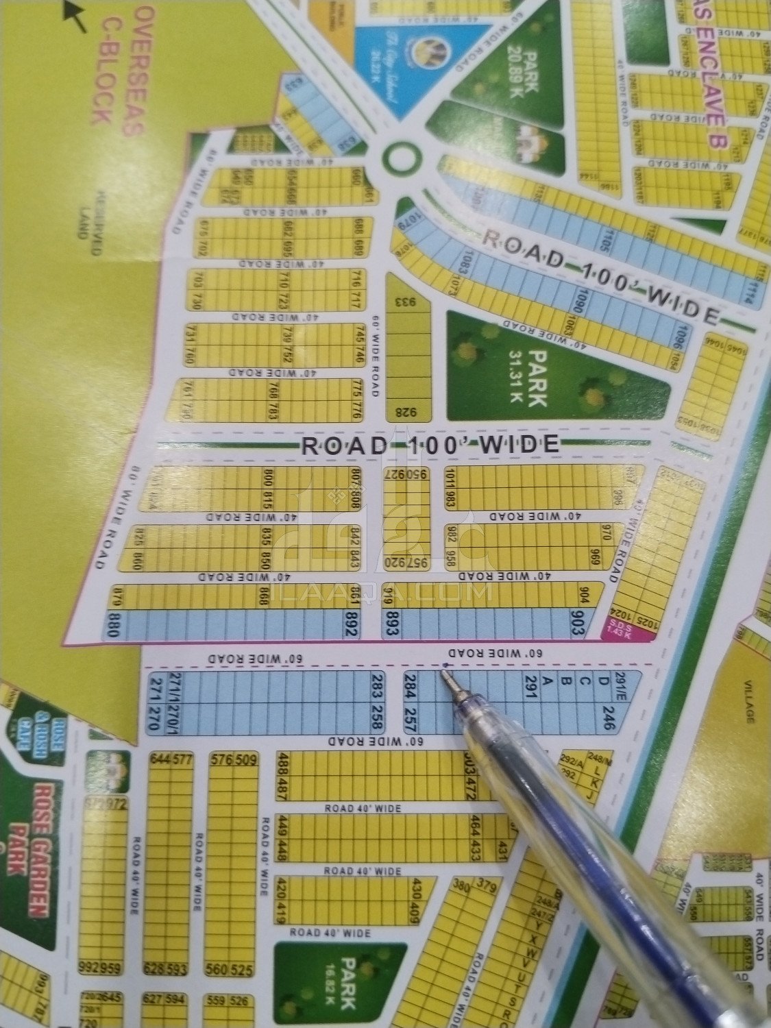 1 Kanal Plot for sale in Sector C - Janiper Block, Bahria Town, Lahore - (ID-16997)