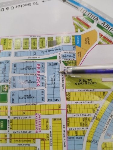 26 Marla Plot for sale in Sector D - EE Block, Bahria Town, Lahore - (ID-17000)