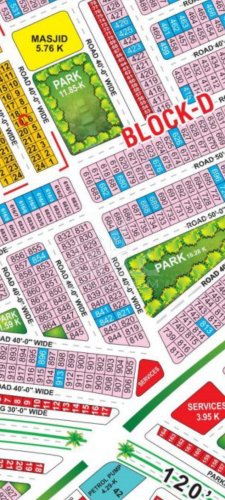 8 Marla Plot for sale in Phase 2 - D Block, Bahria Orchard, Lahore - (ID-17020)