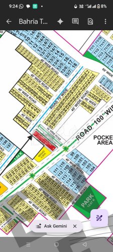 12.15 Marla Plot for sale in Sector F - Ghazi Block, Bahria Town, Lahore - (ID-17023)