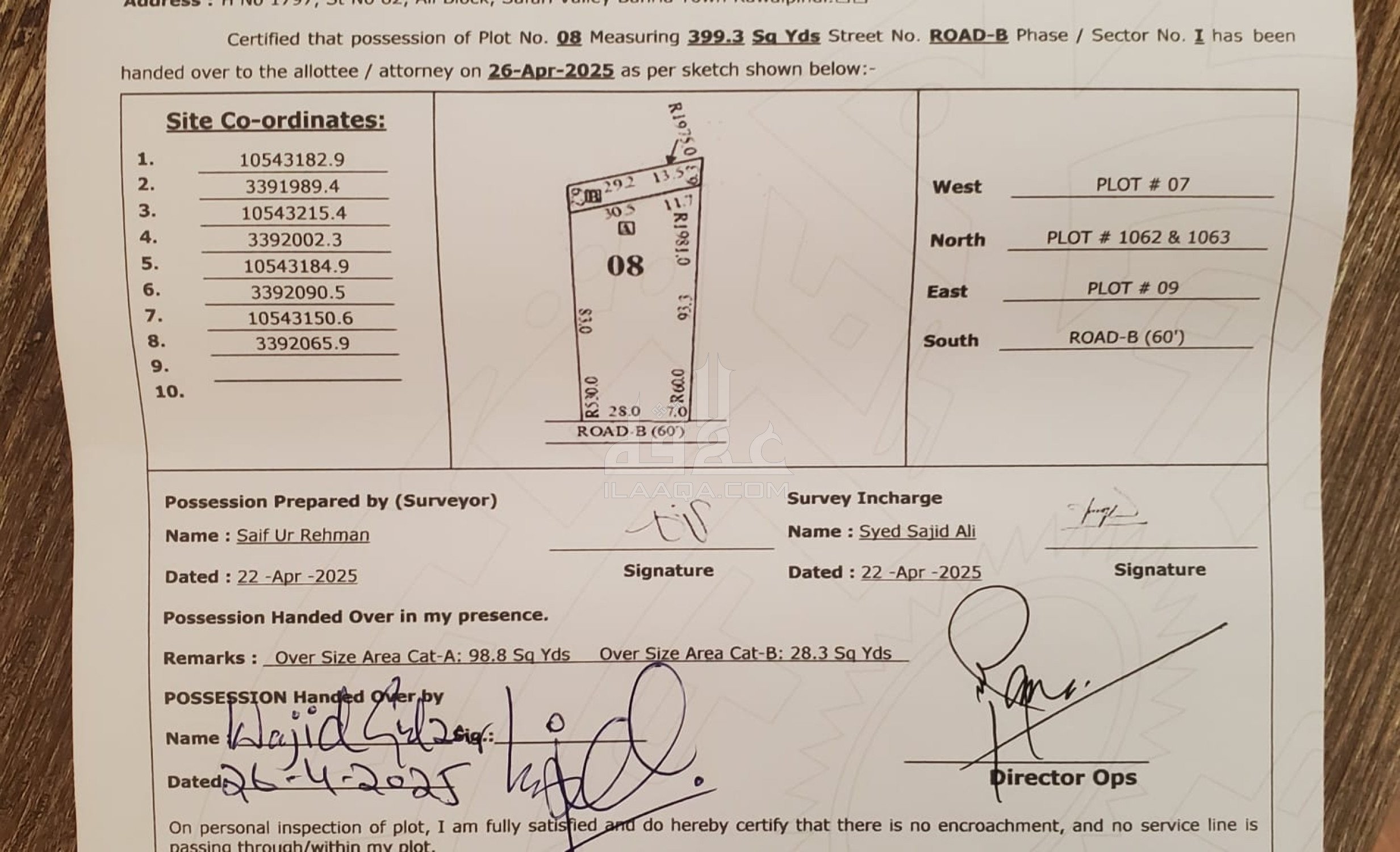 16 Marla Plot for sale in Sector I, Bahria Town Phase 8, Rawalpindi - (ID-17055)