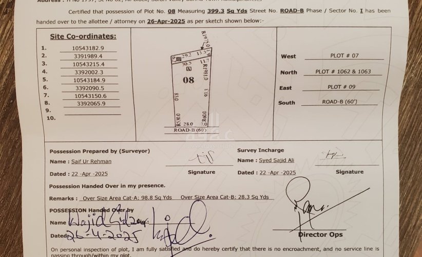 16 Marla Plot for sale in Sector I, Bahria Town Phase 8, Rawalpindi - (ID-17055)