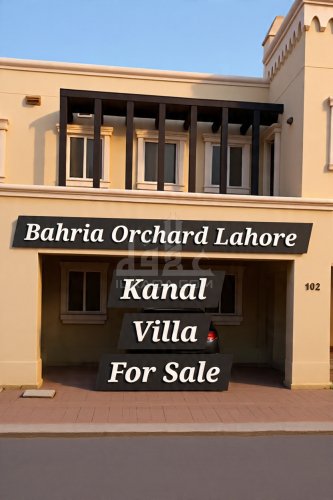 1 Kanal Villa for sale in Phase 1 - Canal Villas, Bahria Orchard, Lahore - (ID-17065)
