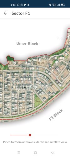 20 Marla Plot for sale in Sector F1, Bahria Town Phase 8, Rawalpindi - (ID-17085)