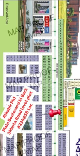 3 Marla Plot for sale in Block A, Al Kabir Town Phase 1, Lahore - (ID-17033)