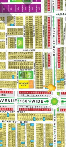 10 Marla Plot for sale in Phase 4 - G5 Block, Bahria Orchard, Lahore - (ID-17102)