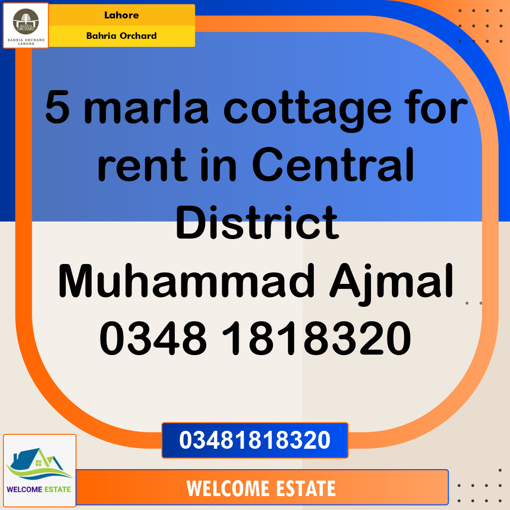 Residential House for Rent in Bahria Orchard, Lahore - (BP-107192)