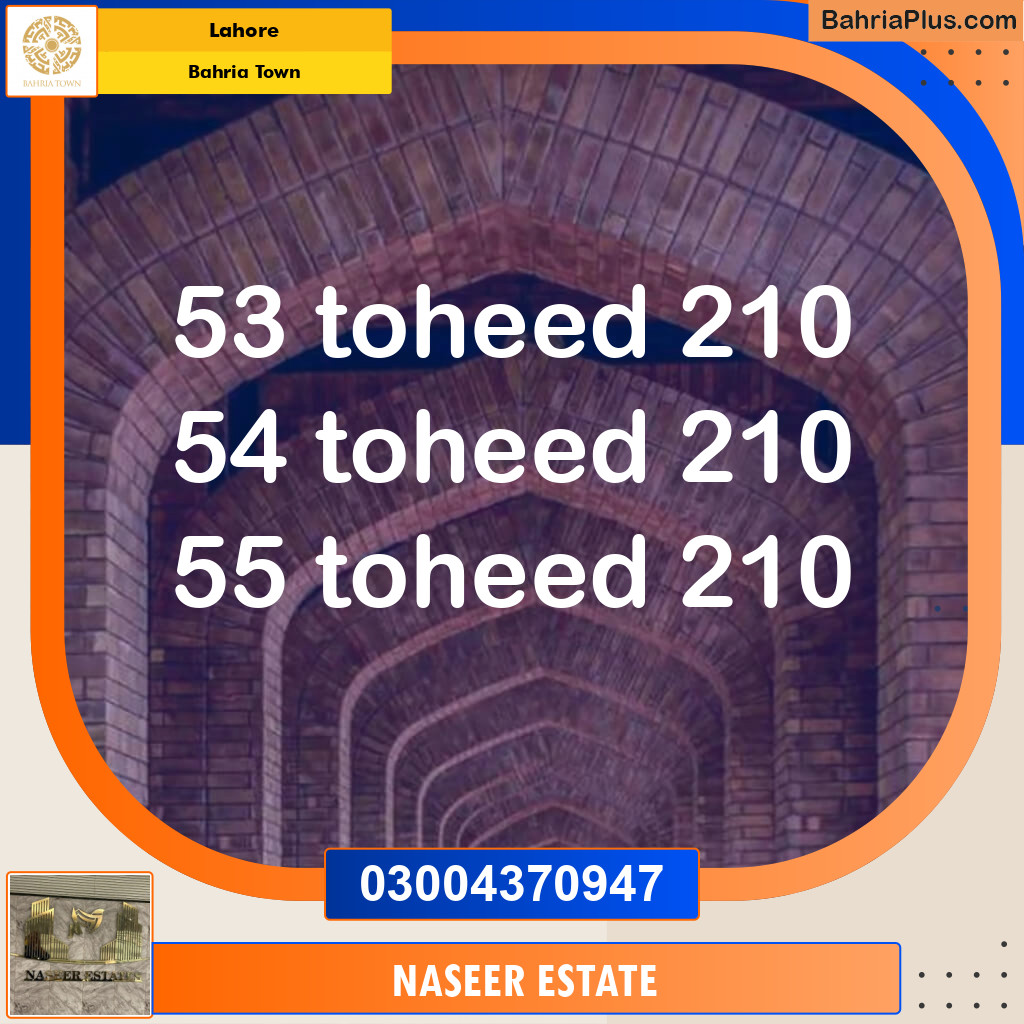 Commercial Plot for Sale in Bahria Town, Lahore - (BP-110654)