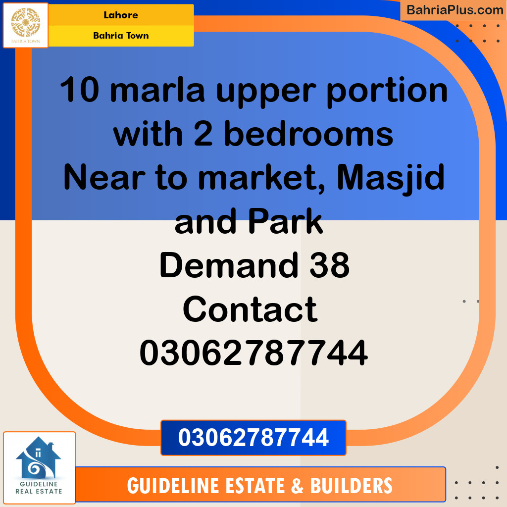 Residential House for Rent in Bahria Town, Lahore - (BP-114276)