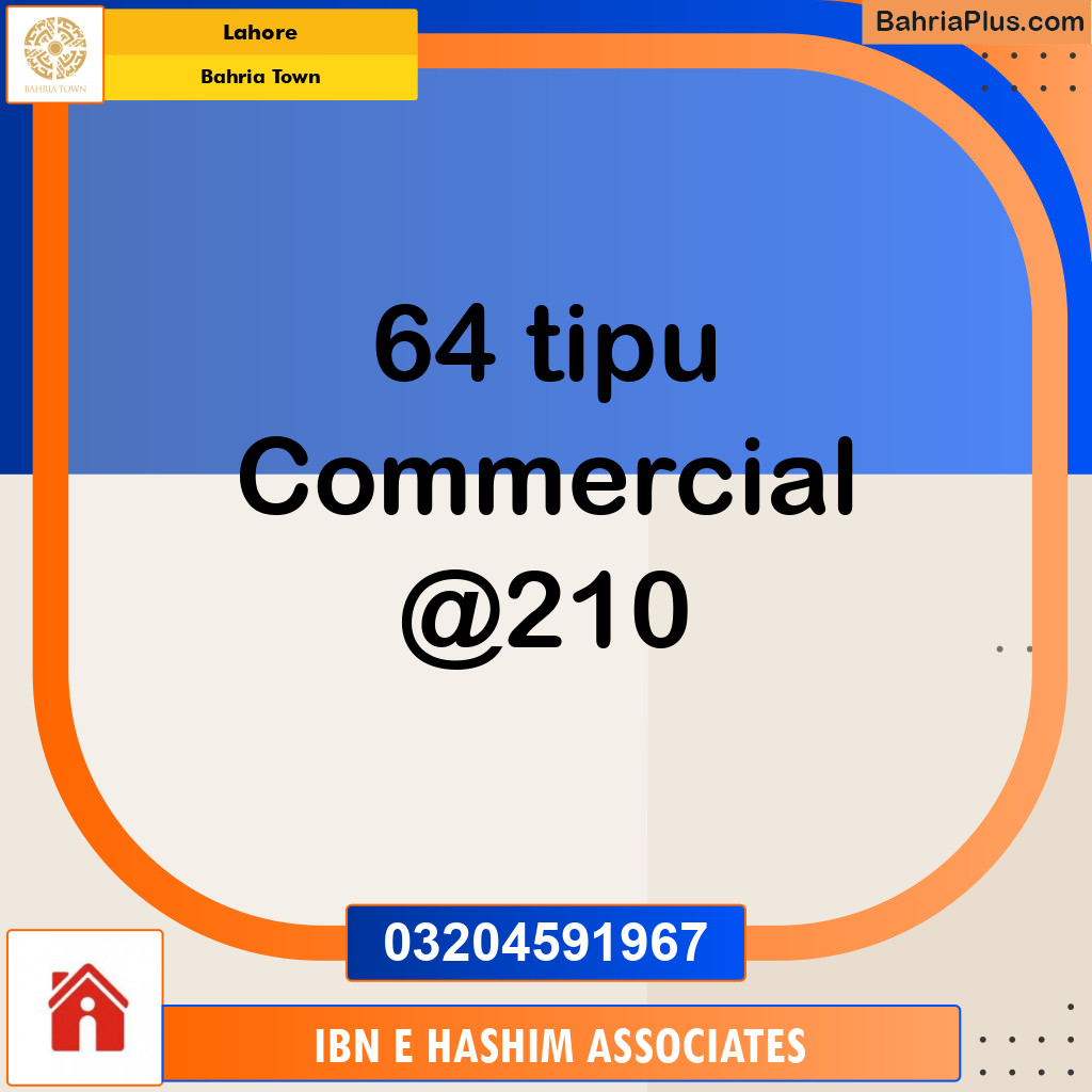 Commercial Plot for Sale in Bahria Town, Lahore - (BP-118863)