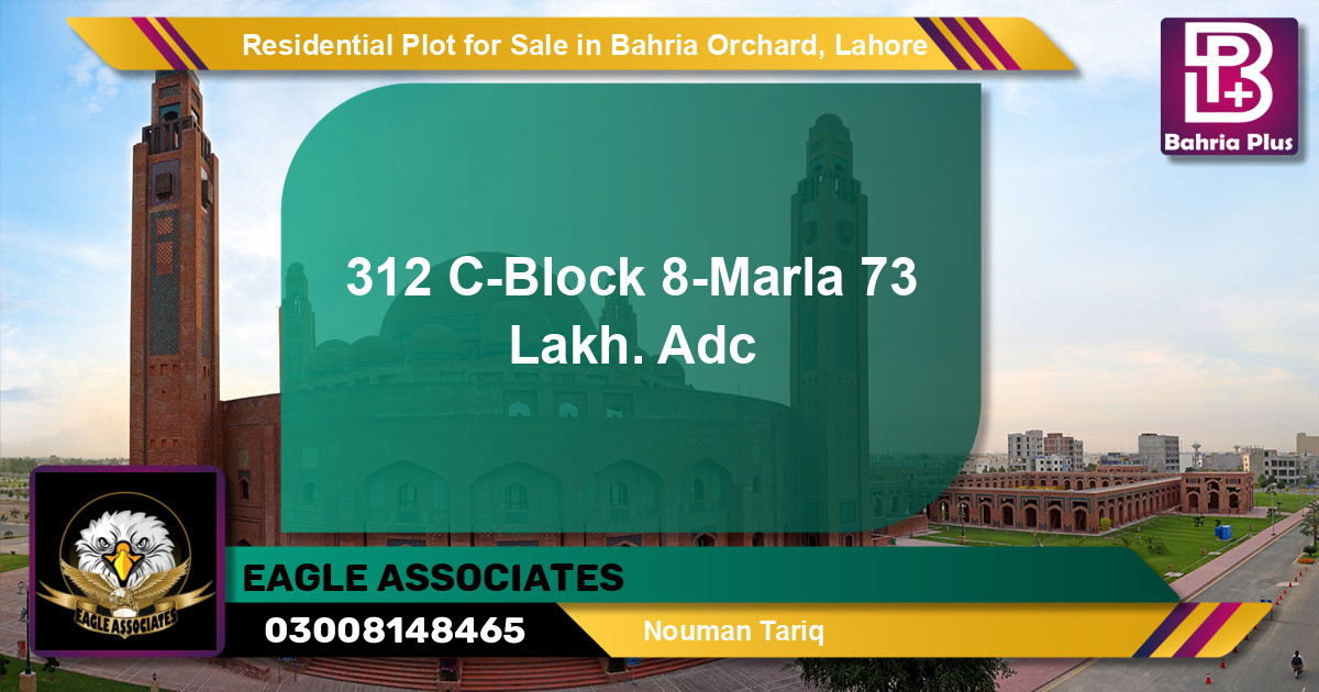 Residential Plot for Sale in Bahria Orchard, Lahore - (BP-118895)