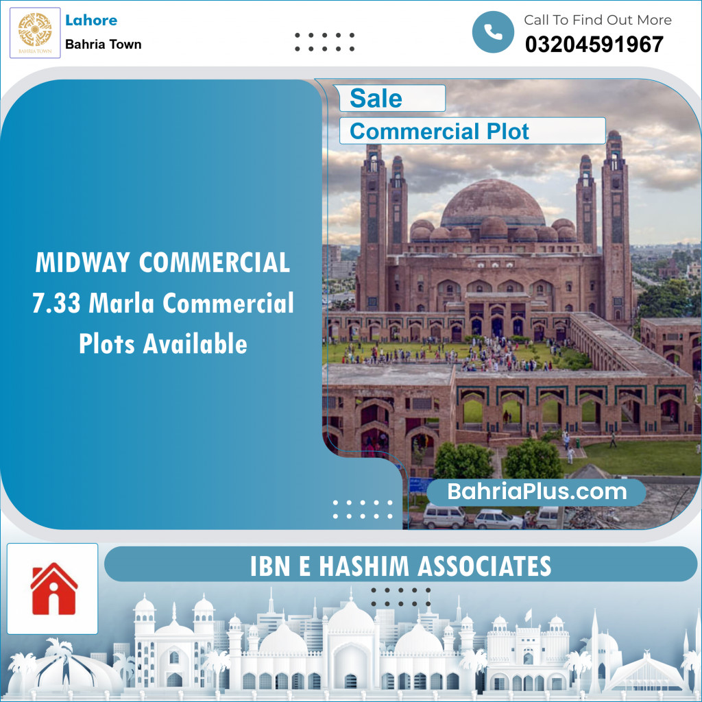 Commercial Plot for Sale in Bahria Town, Lahore - (BP-119228)