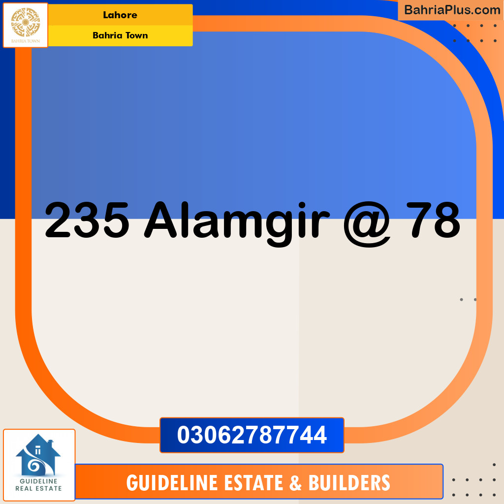 Residential Plot for Sale in Bahria Town, Lahore - (BP-119437)