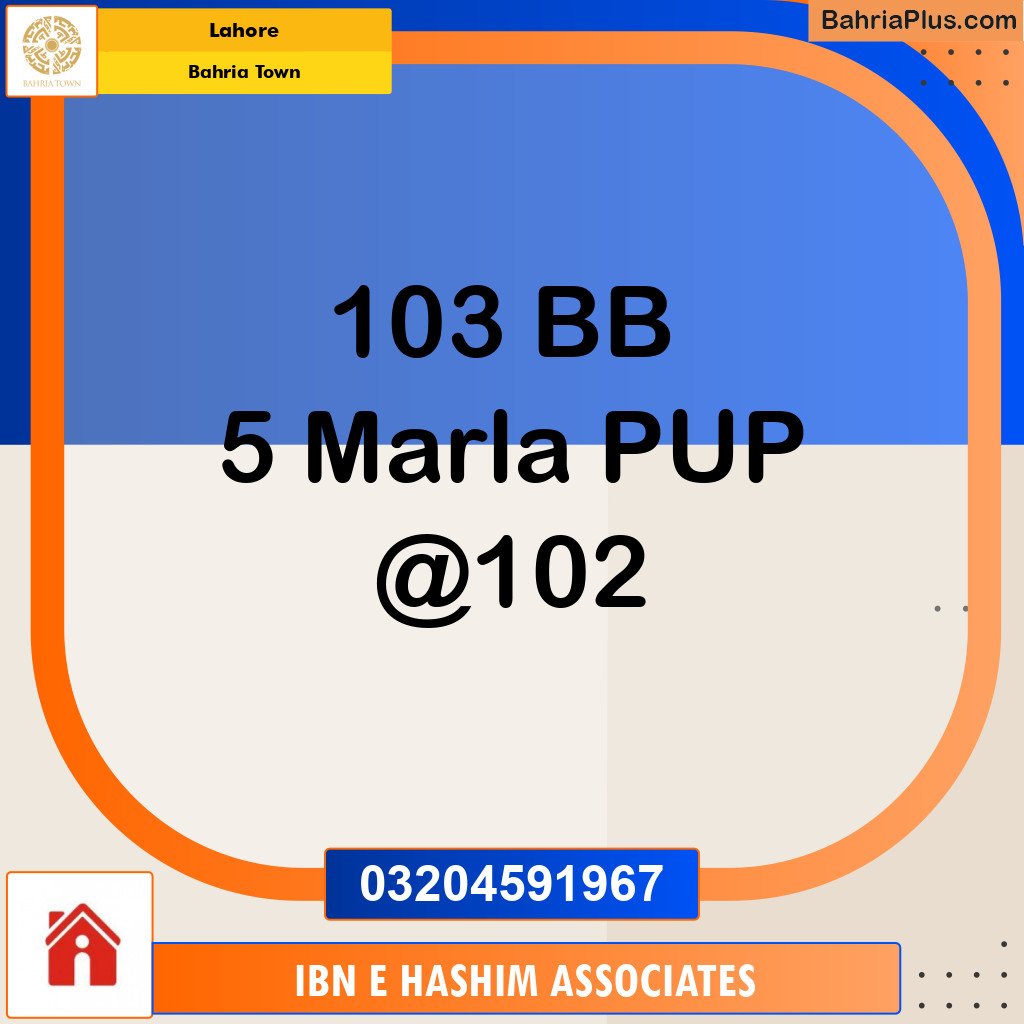 Residential Plot for Sale in Bahria Town, Lahore - (BP-119780)