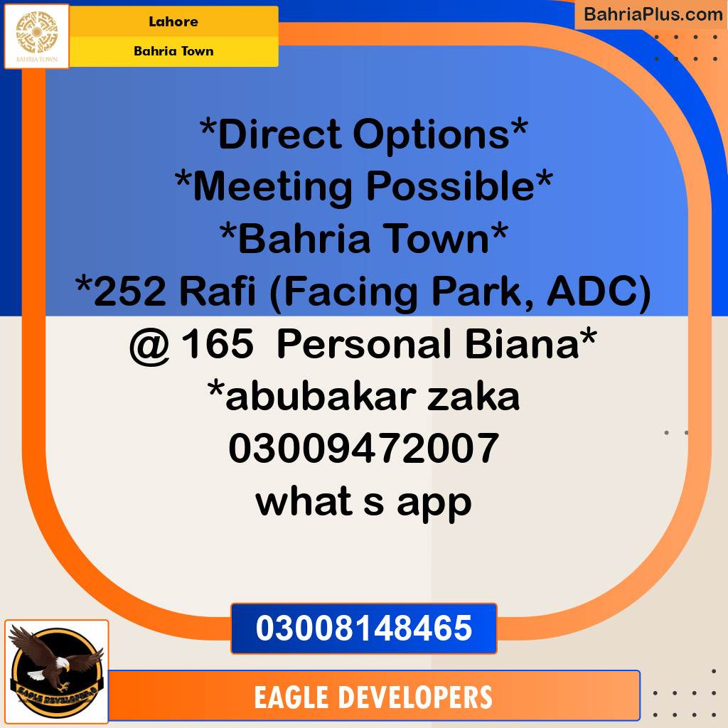 Residential House for Rent in Bahria Town, Lahore - (BP-121221)