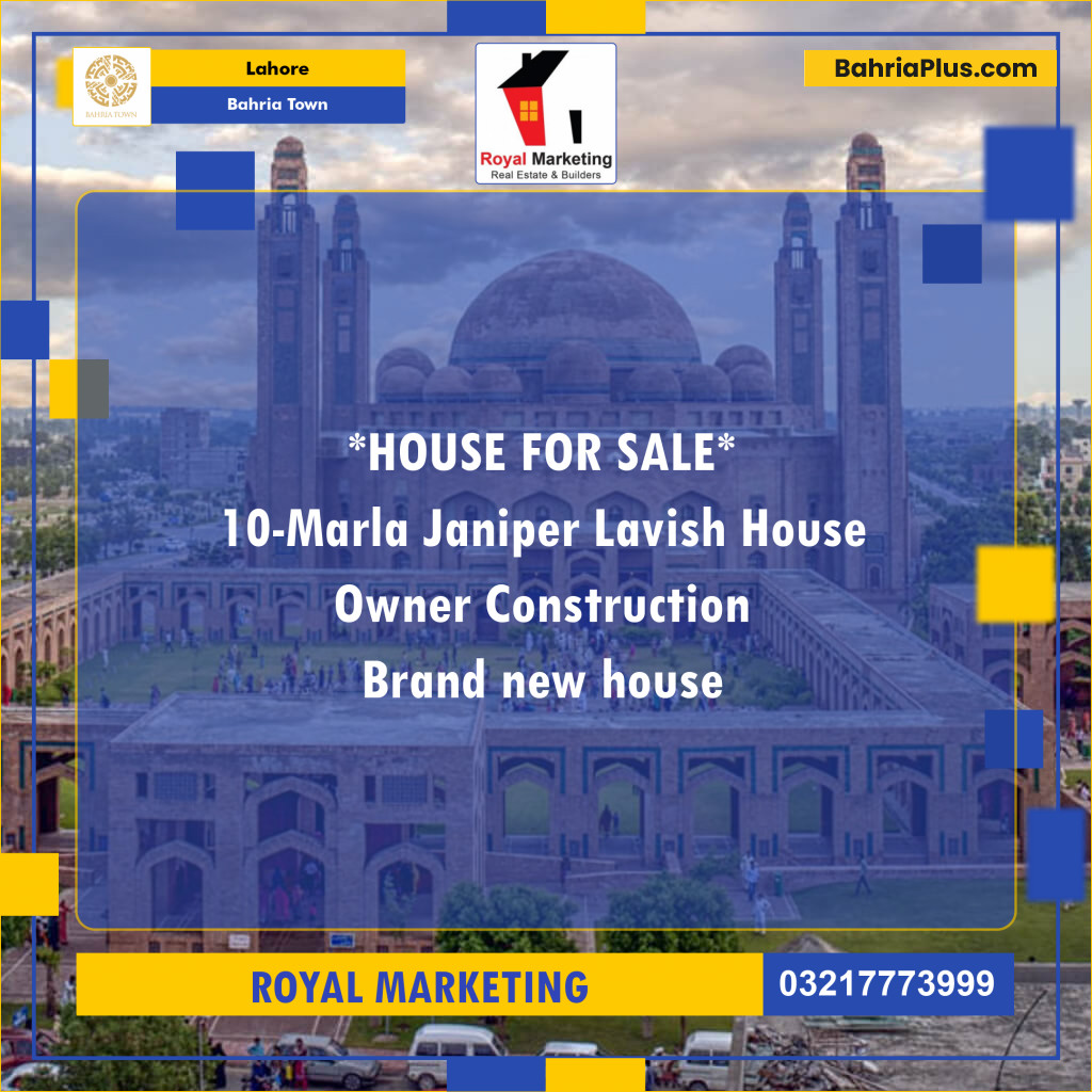 Residential Plot for Sale in Bahria Town, Lahore - (BP-121421)