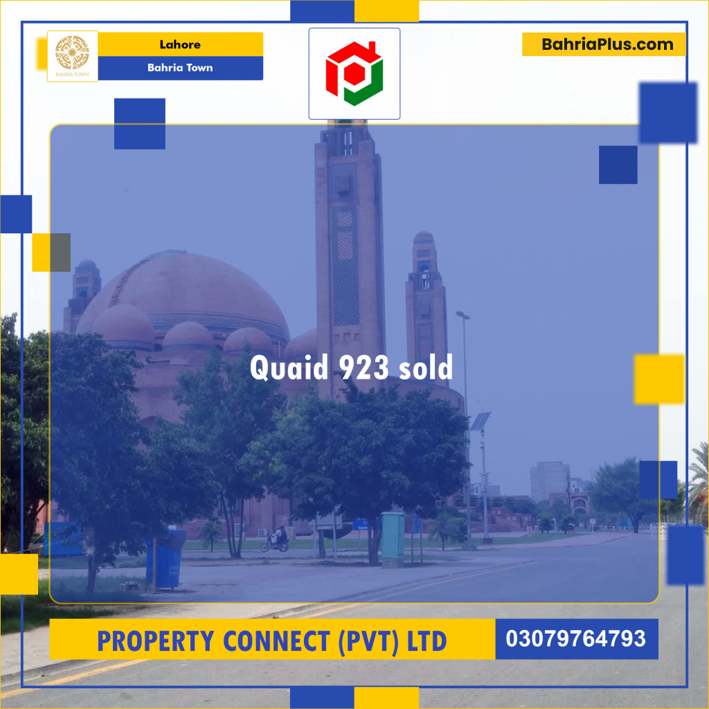 Residential Plot for Sale in Sector E - Quaid Block -  Bahria Town, Lahore - (BP-122650)