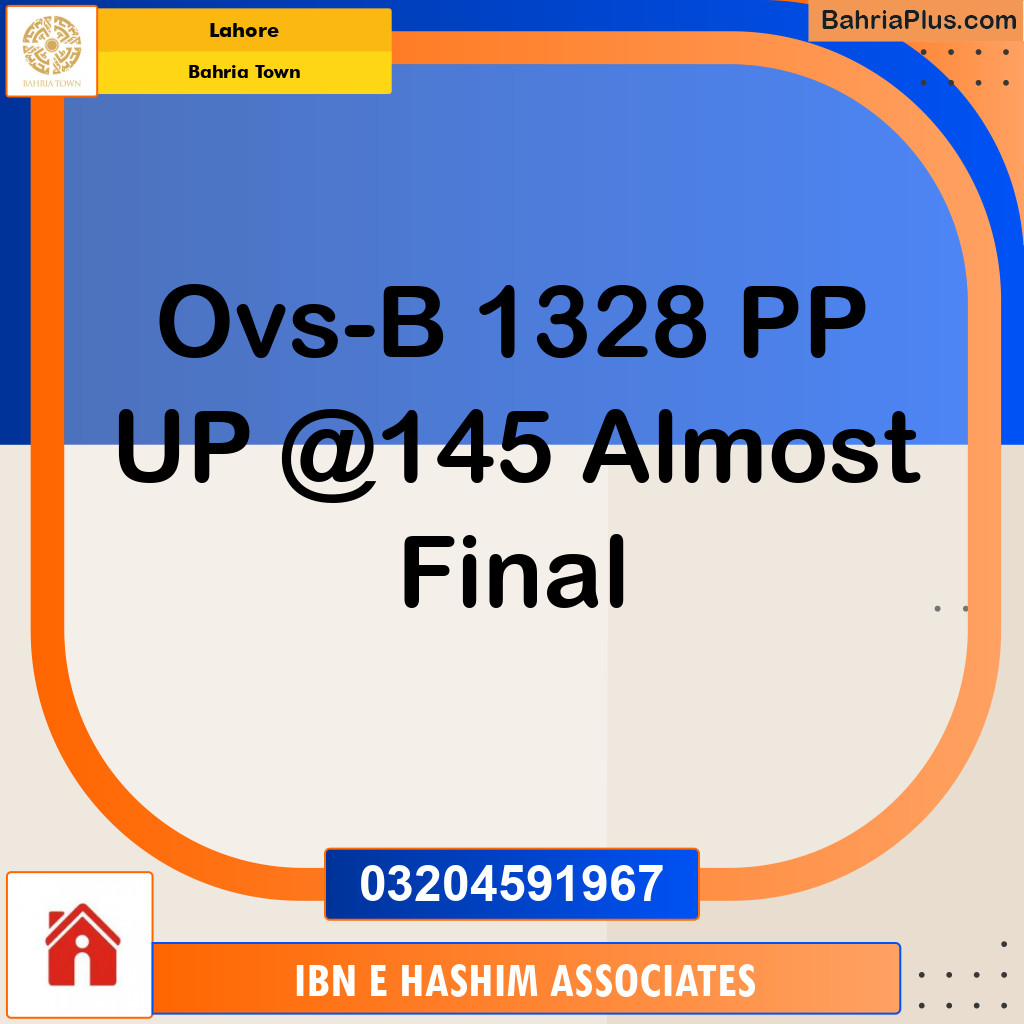 Residential Plot for Sale in Bahria Town, Lahore - (BP-123002)