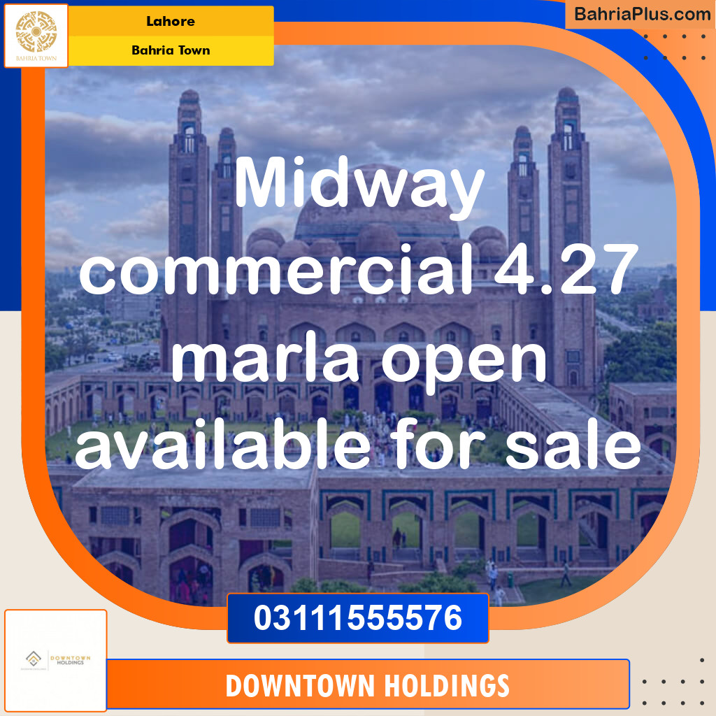 Residential Plot for Sale in Bahria Town, Lahore - (BP-123527)