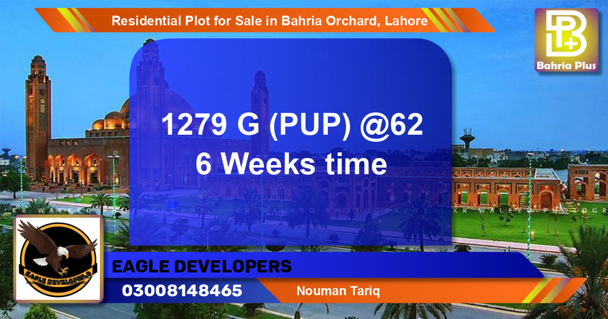 Residential Plot for Sale in Bahria Orchard, Lahore - (BP-123557)