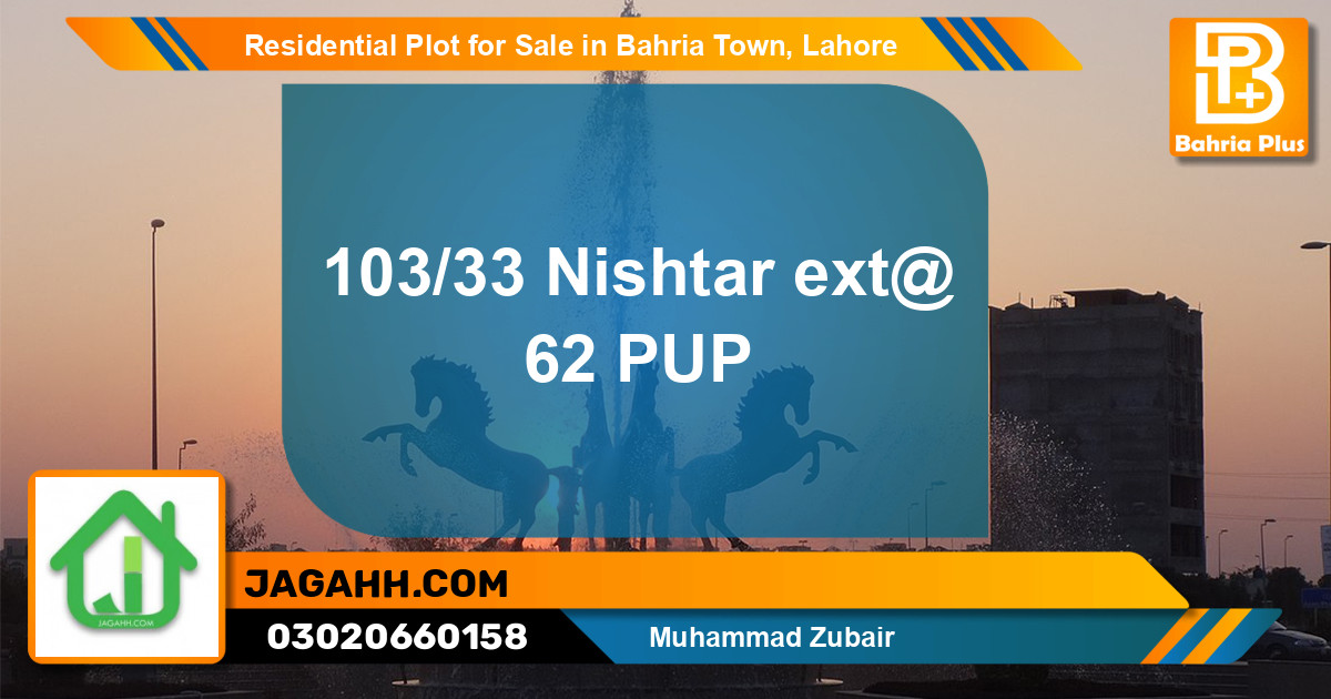 Residential Plot for Sale in Bahria Town, Lahore - (BP-123846)