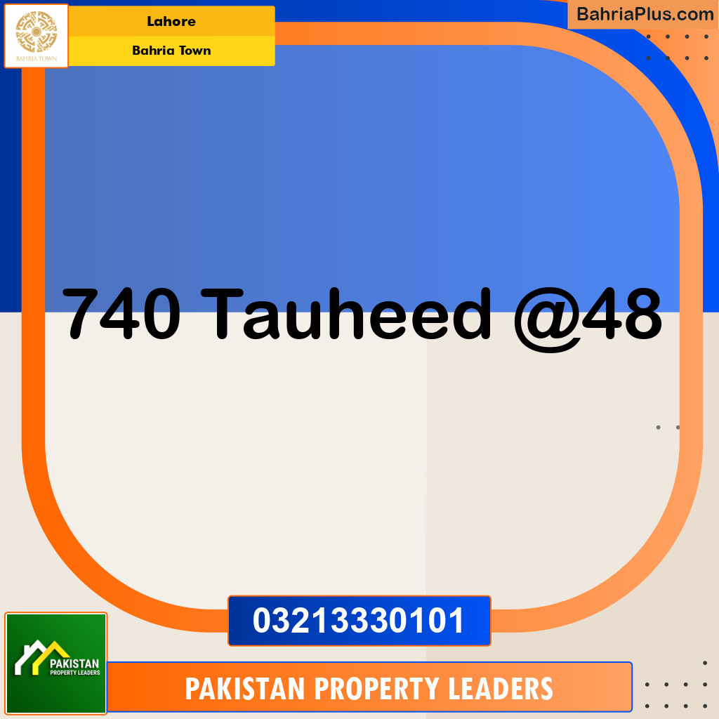 Residential Plot for Sale in Bahria Town, Lahore - (BP-123853)