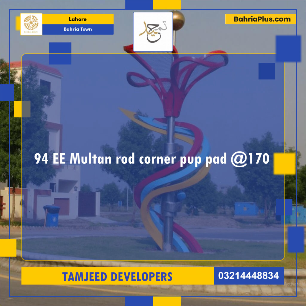 Residential Plot for Sale in Bahria Town, Lahore - (BP-123895)