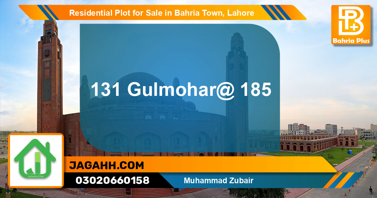Residential Plot for Sale in Bahria Town, Lahore - (BP-123925)