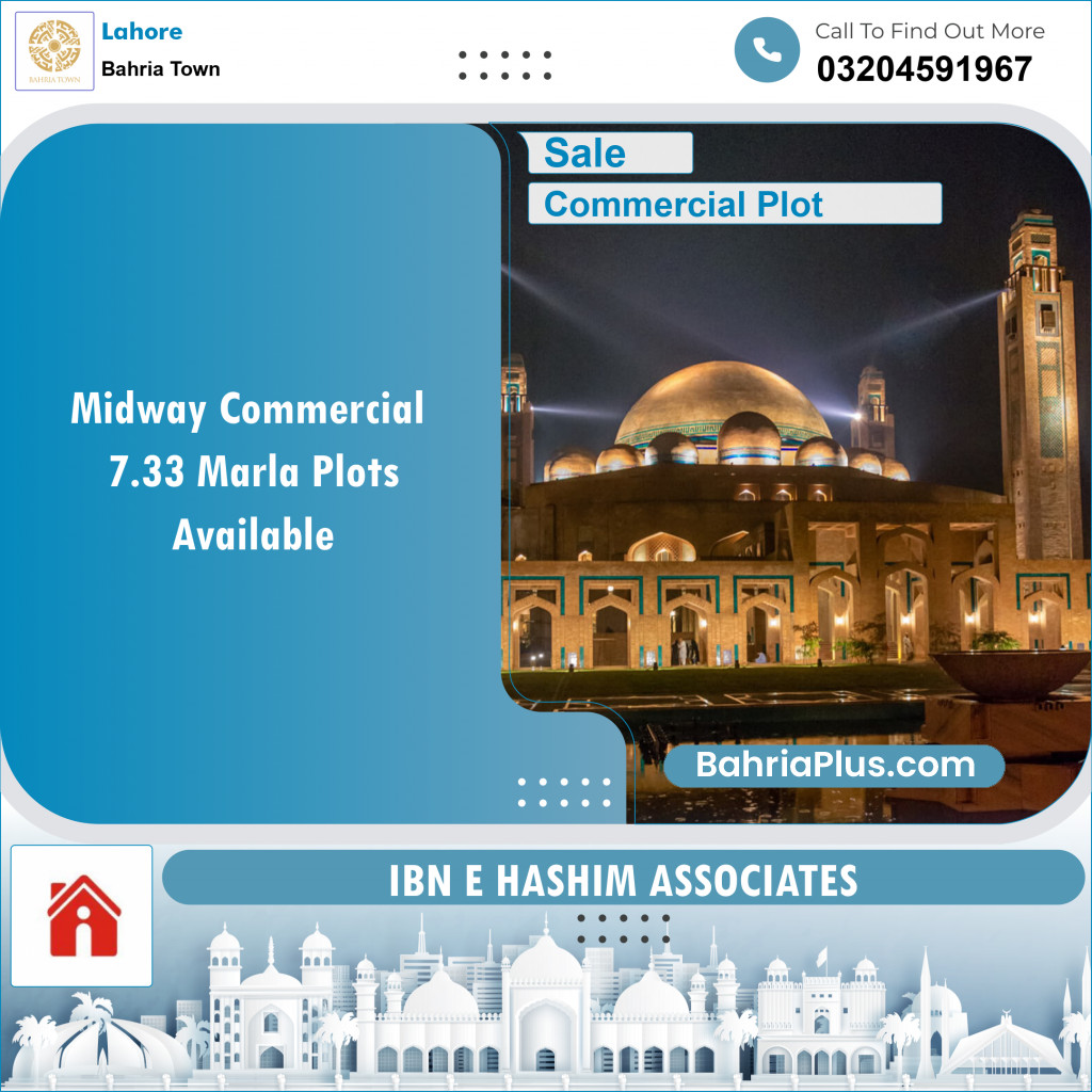 Commercial Plot for Sale in Bahria Town, Lahore - (BP-124340)