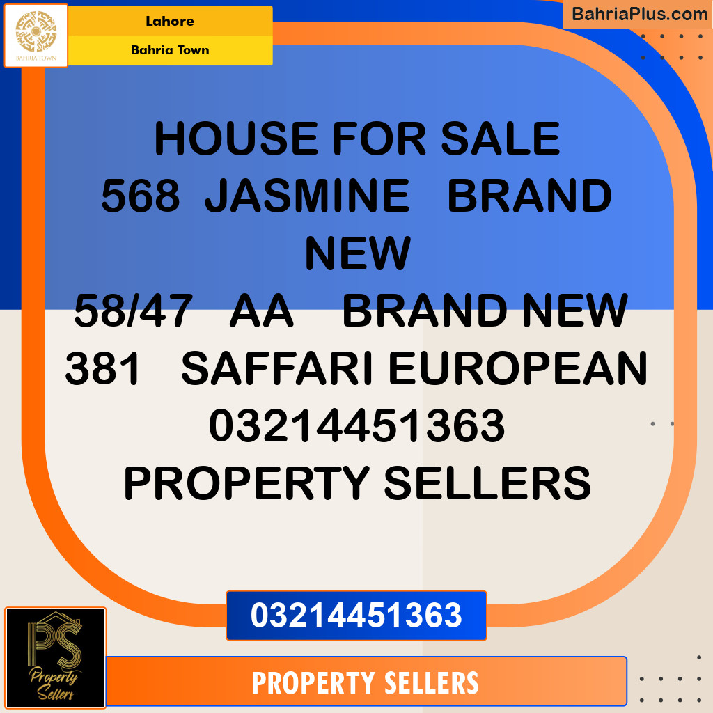 Residential Plot for Sale in Bahria Town, Lahore - (BP-124525)