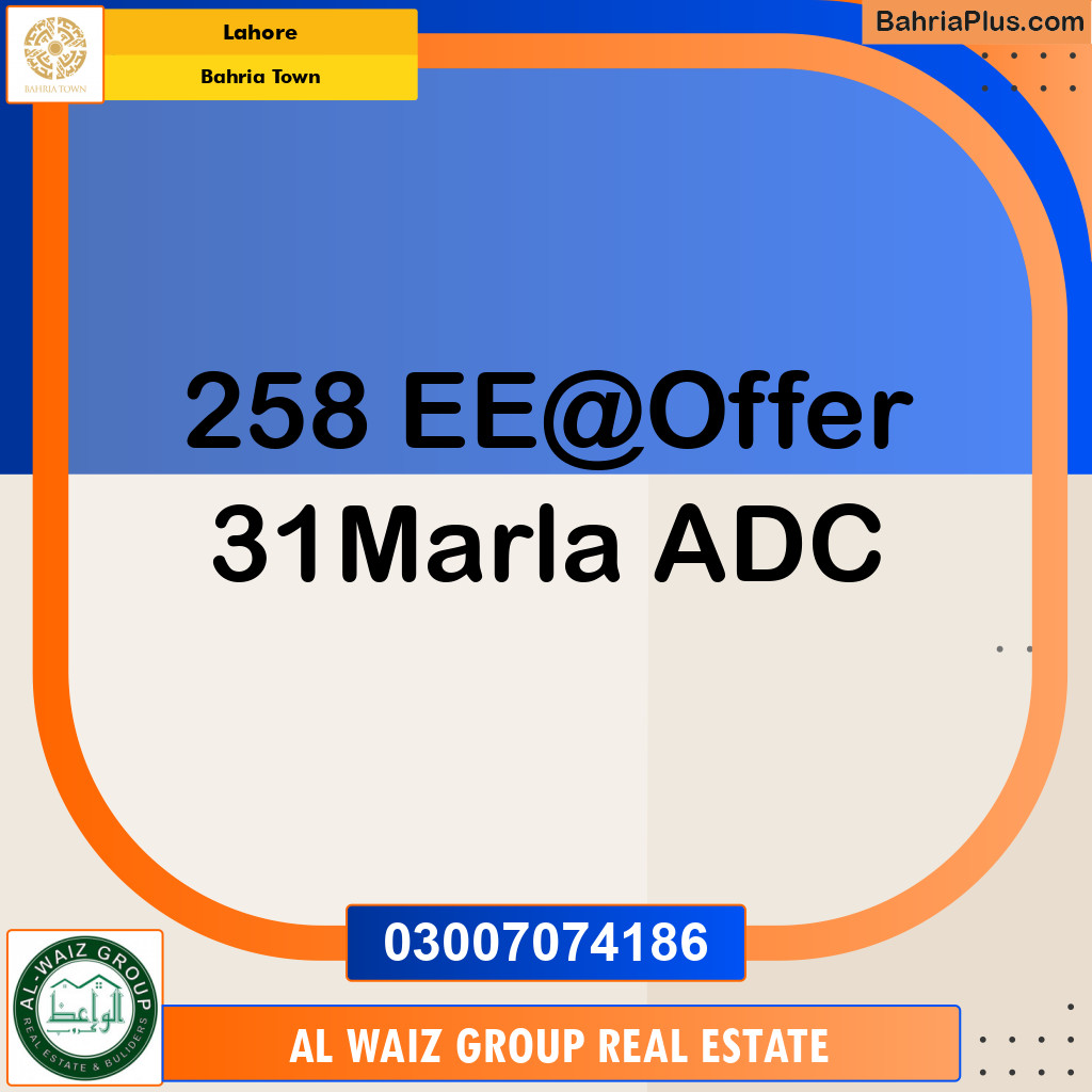 Residential Plot for Sale in Bahria Town, Lahore - (BP-124593)