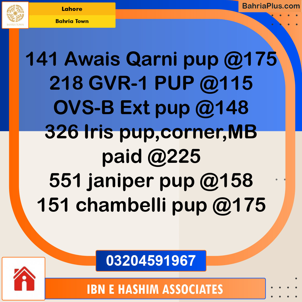 Residential Plot for Sale in Bahria Town, Lahore - (BP-125274)