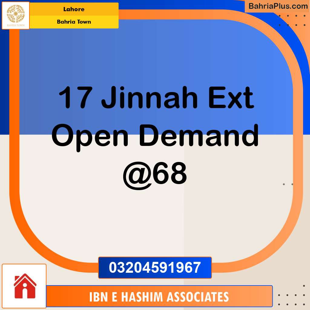 Residential Plot for Sale in Bahria Town, Lahore - (BP-125276)