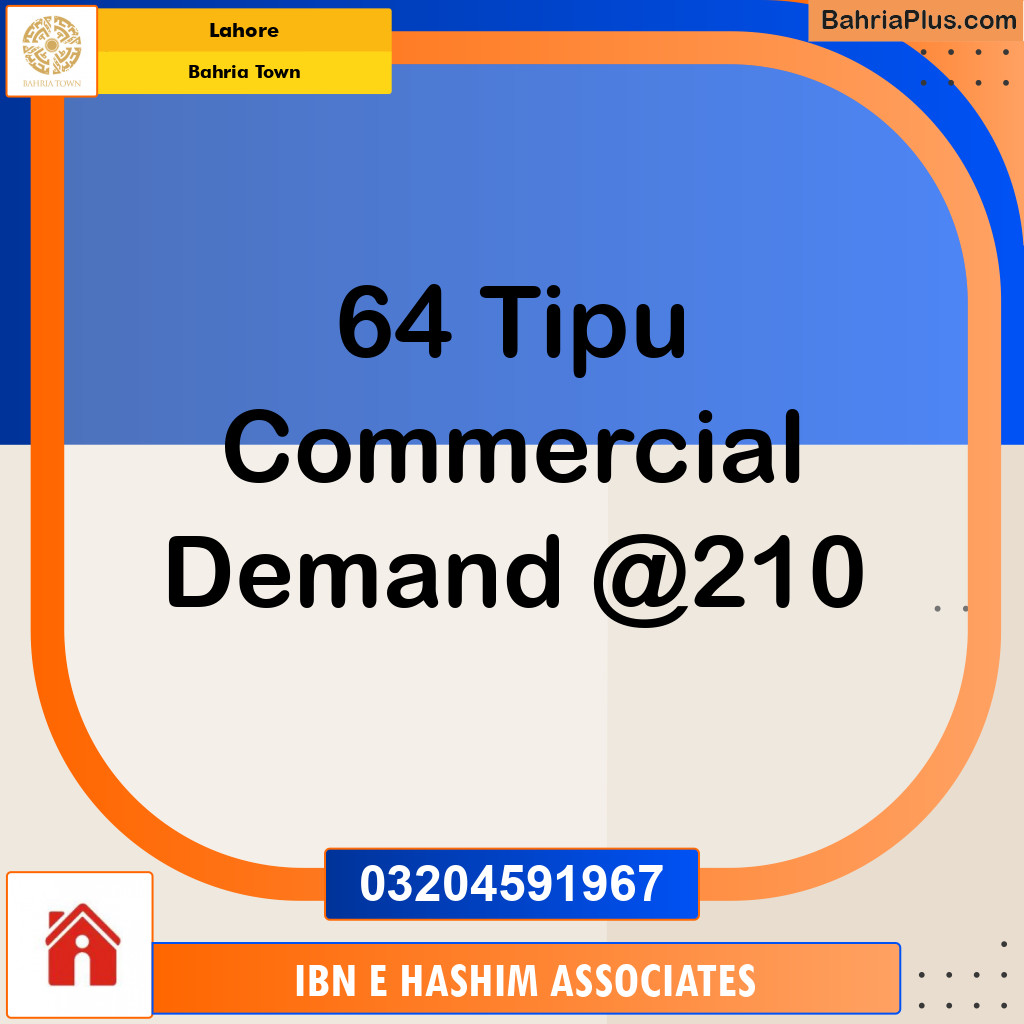 Commercial Plot for Sale in Bahria Town, Lahore - (BP-125281)