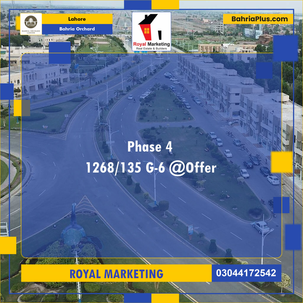 Residential Plot for Sale in Bahria Orchard, Lahore - (BP-126390)