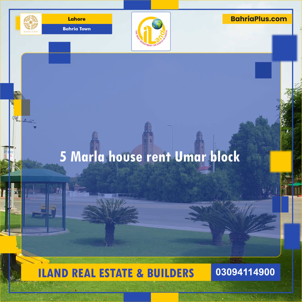 Residential House for Rent in Bahria Town, Lahore - (BP-126480)