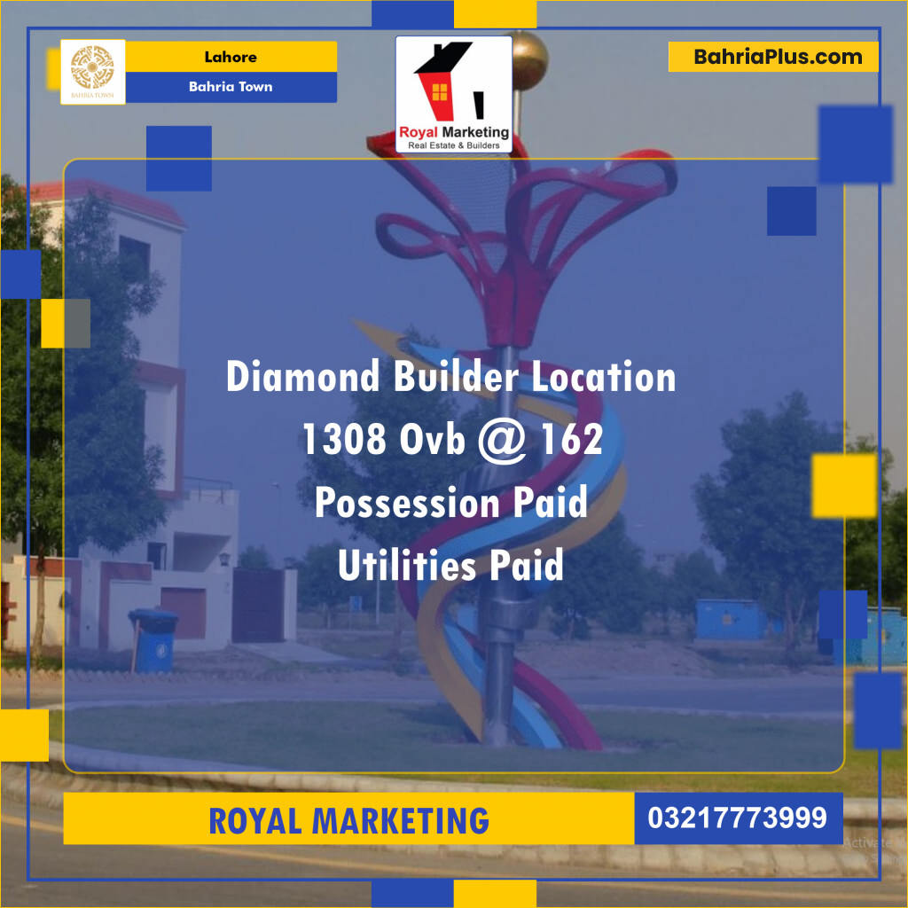 Residential Plot for Sale in Bahria Town, Lahore - (BP-126821)