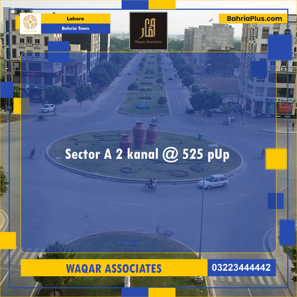 Residential Plot for Sale in Bahria Town, Lahore - (BP-126843)