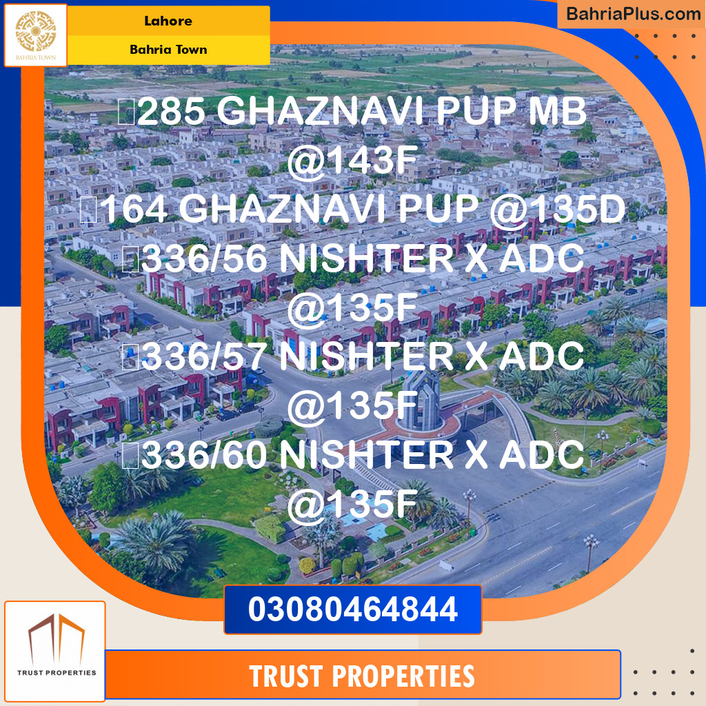 Residential Plot for Sale in Bahria Town, Lahore - (BP-127258)