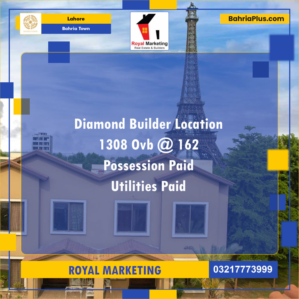 Residential Plot for Sale in Bahria Town, Lahore - (BP-127418)