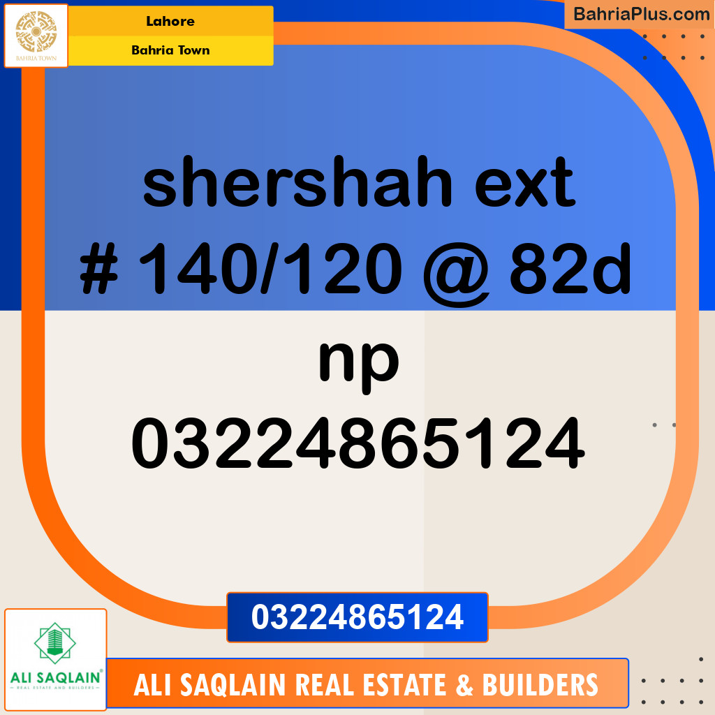 Residential Plot for Sale in Bahria Town, Lahore - (BP-129374)
