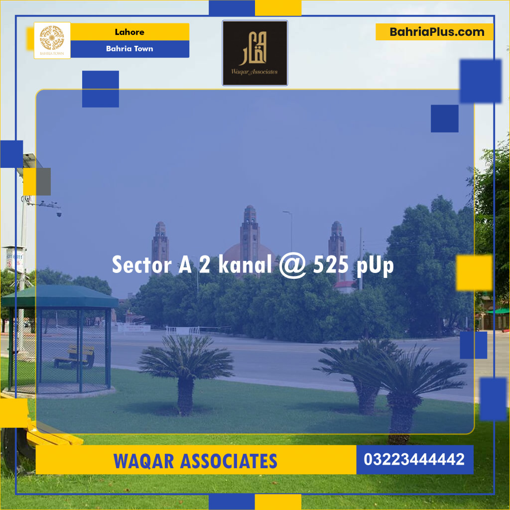 Residential Plot for Sale in Bahria Town, Lahore - (BP-129777)