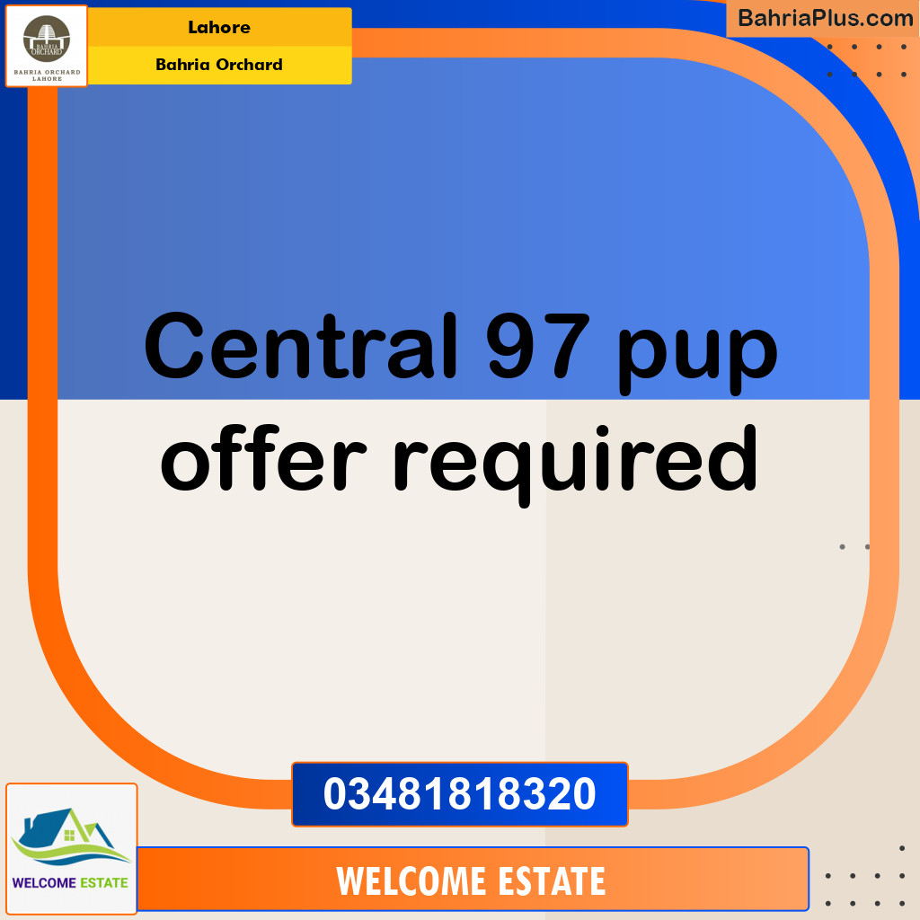 Residential Plot for Sale in Bahria Orchard, Lahore - (BP-130516)