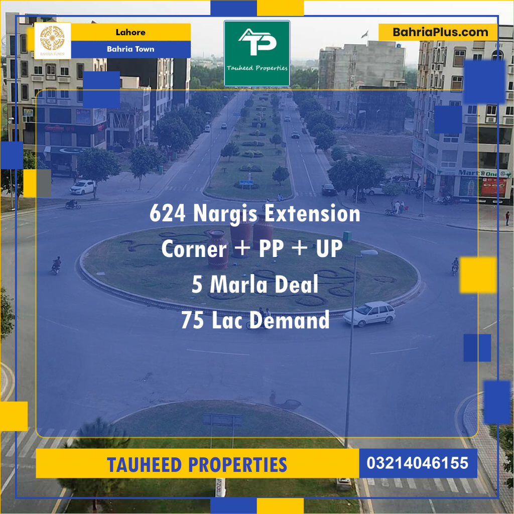 Residential Plot for Sale in Bahria Town, Lahore - (BP-130543)