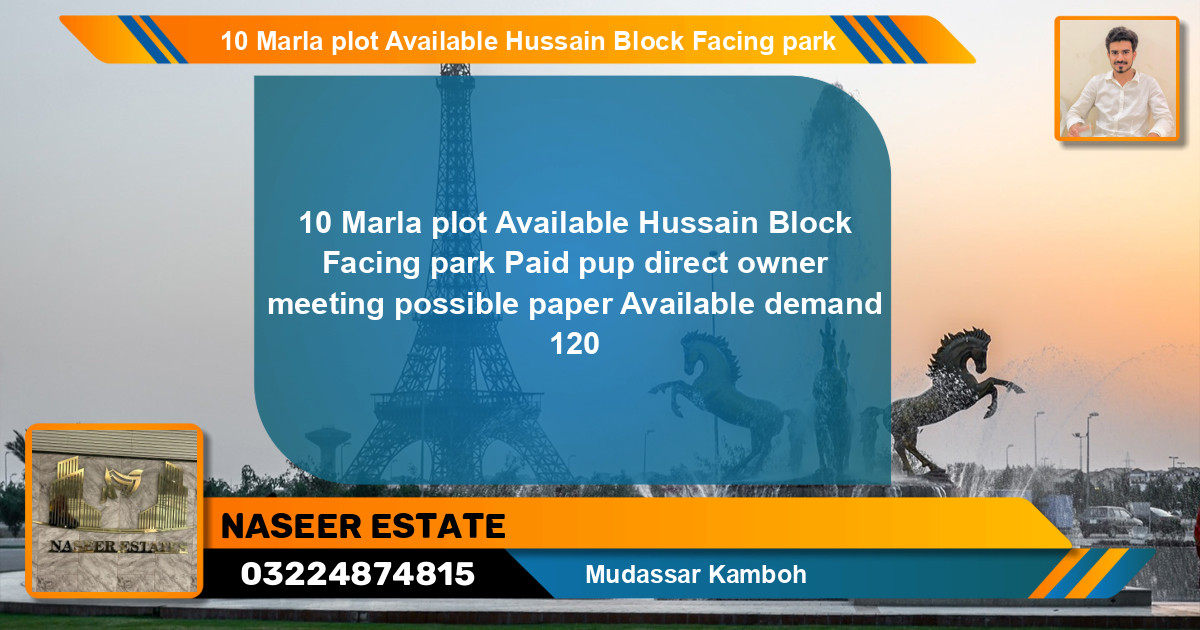 Residential Plot for Sale in Bahria Town, Lahore - (BP-130692)