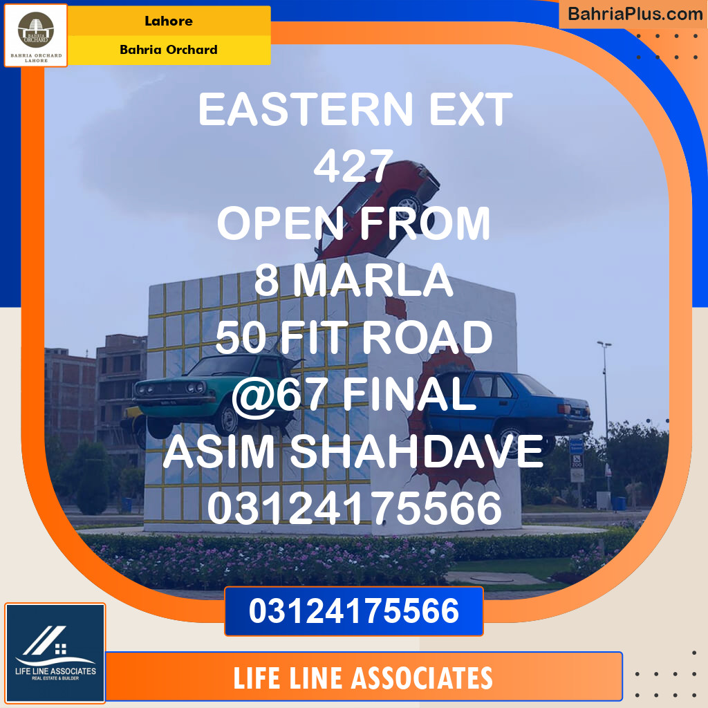 Residential Plot for Sale in Bahria Orchard, Lahore - (BP-130732)