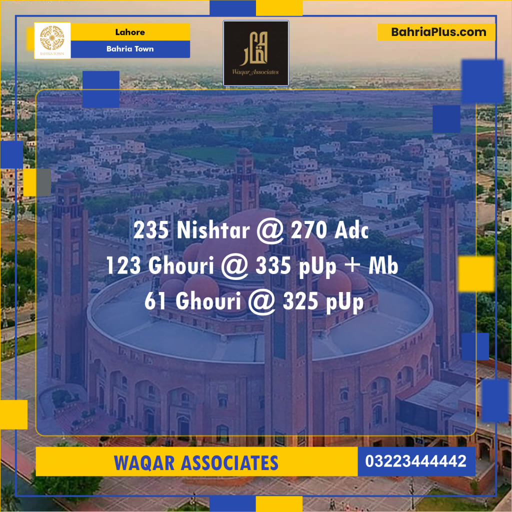 Residential Plot for Sale in Bahria Town, Lahore - (BP-130744)